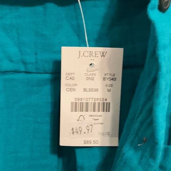 NWT Women’s J Crew long sleeve shirt. - Picture 2 of 3